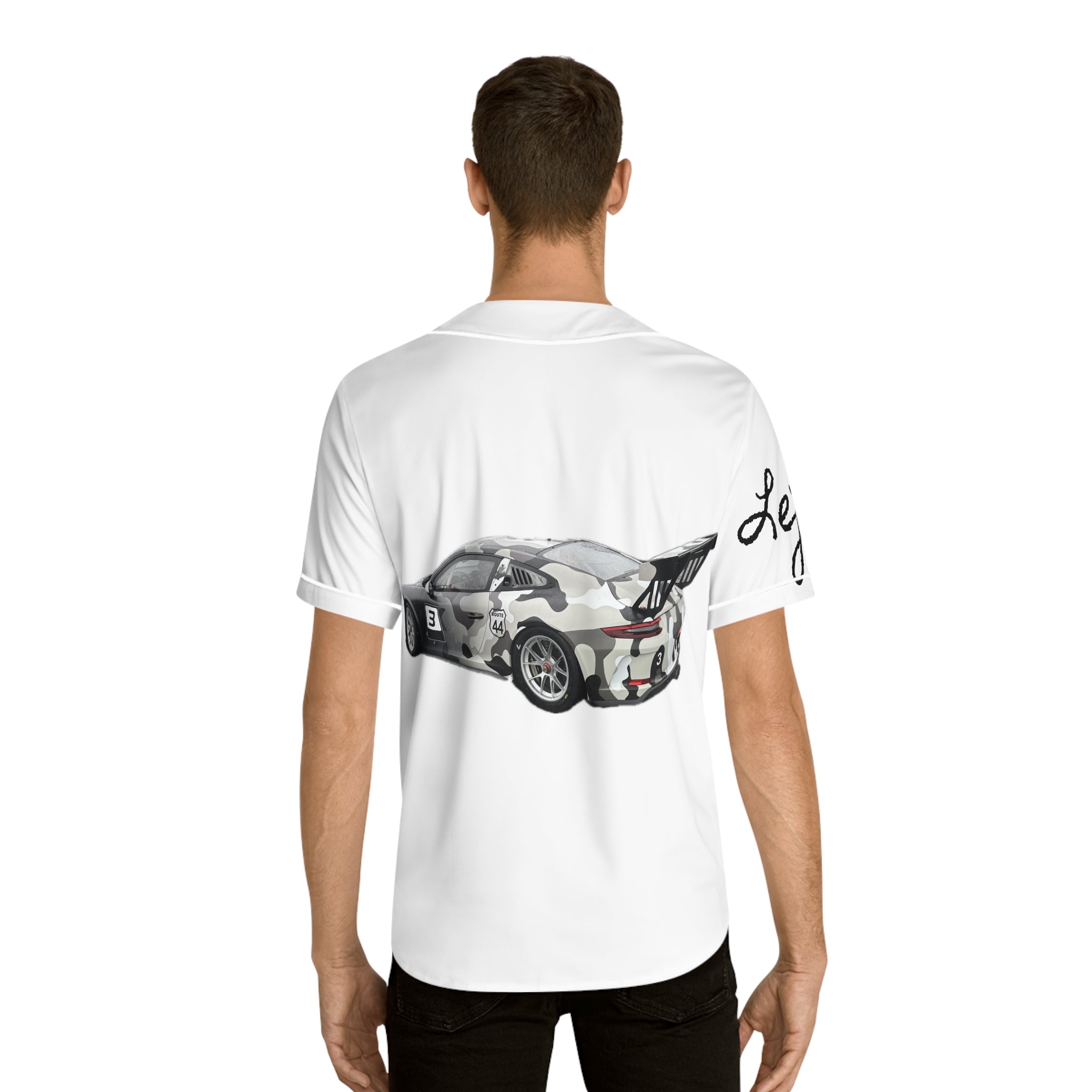 Men's Baseball Jersey, Cool Sports Shirt, Urban Style Jersey, Gift for Car Lovers, Casual Wear, Vintage Baseball Tee