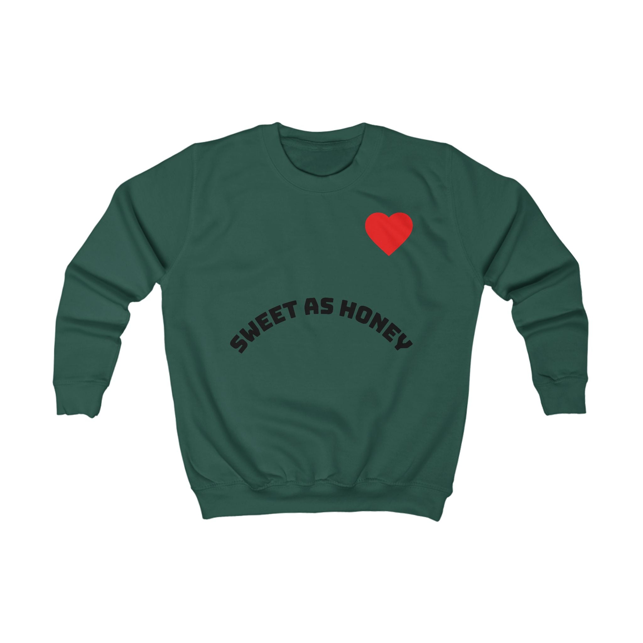 Sweet as Honey Kids Sweatshirt, Cute Bee Design Sweatshirt, Trendy Kids Apparel, Gift for Birthdays, Cozy Everyday Wear