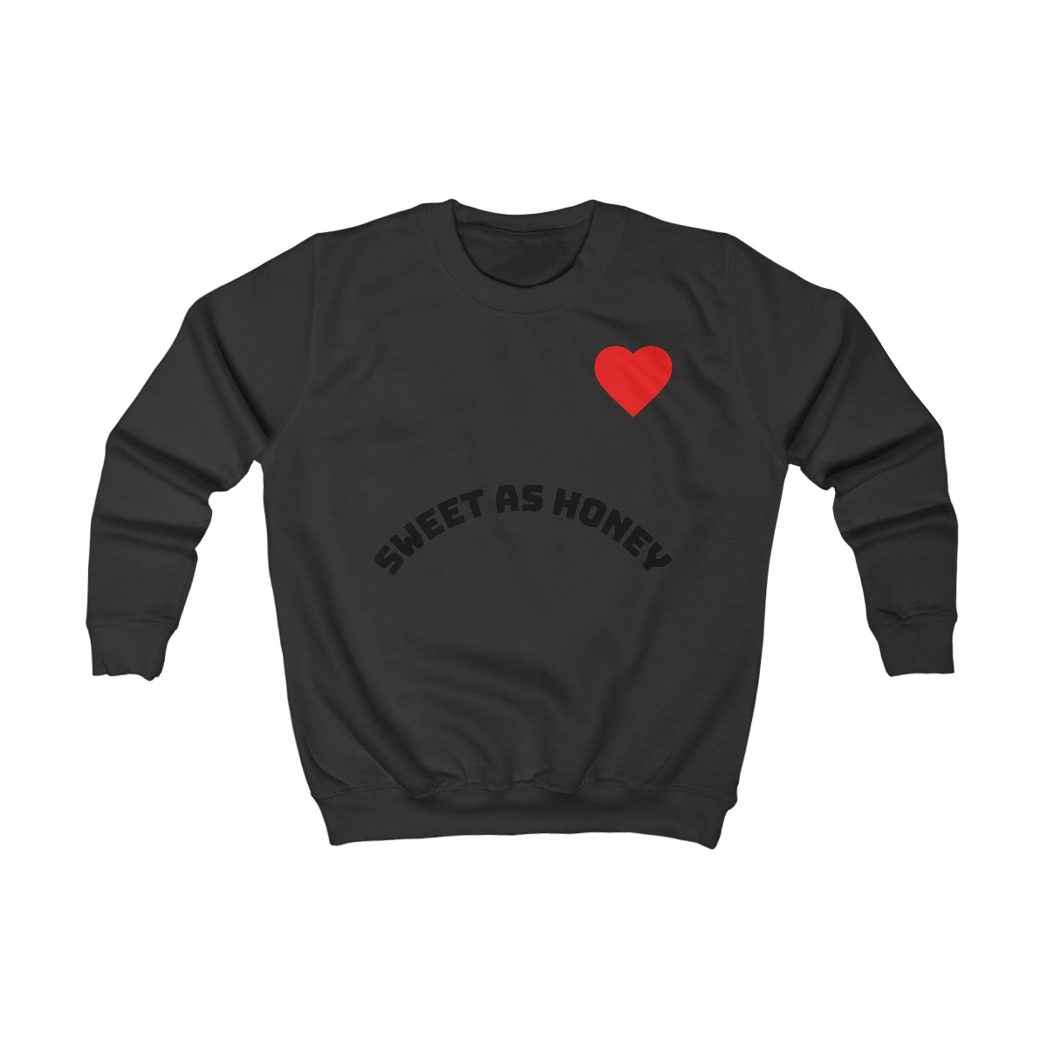 Sweet as Honey Kids Sweatshirt, Cute Bee Design Sweatshirt, Trendy Kids Apparel, Gift for Birthdays, Cozy Everyday Wear