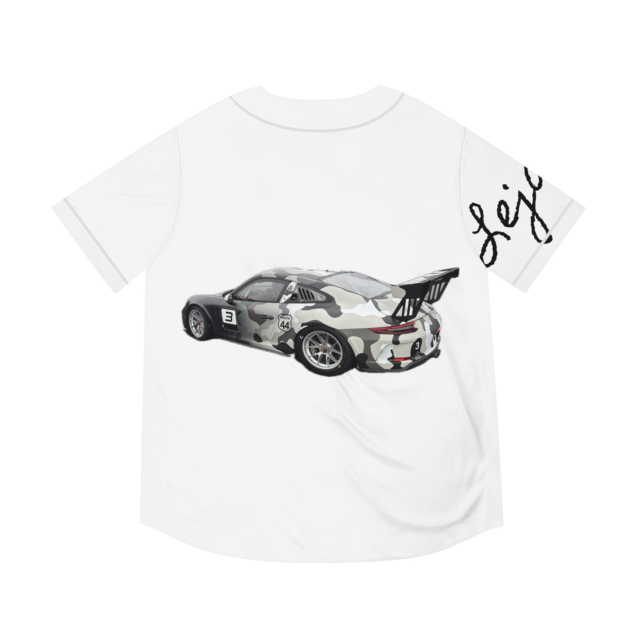 Men's Baseball Jersey, Cool Sports Shirt, Urban Style Jersey, Gift for Car Lovers, Casual Wear, Vintage Baseball Tee