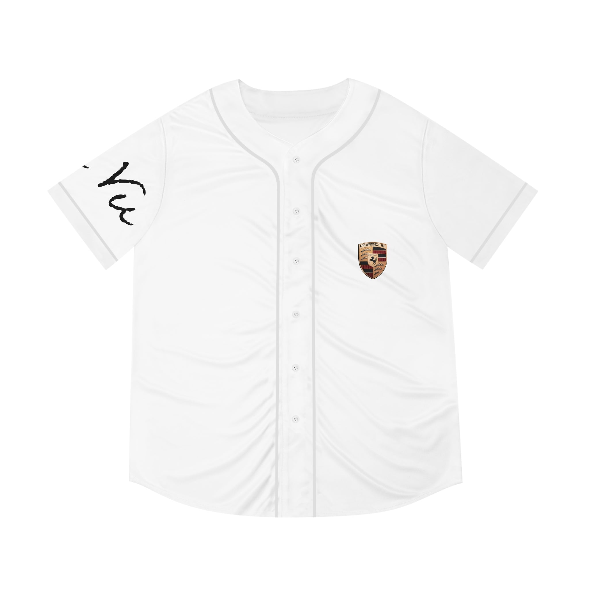 Men's Baseball Jersey, Cool Sports Shirt, Urban Style Jersey, Gift for Car Lovers, Casual Wear, Vintage Baseball Tee